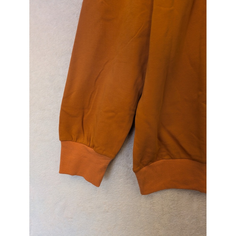NEW Mebie Baby Sweatshirt Women's XL Orange Jack-o-lantern Oversized Spandex - Picture 2 of 7
